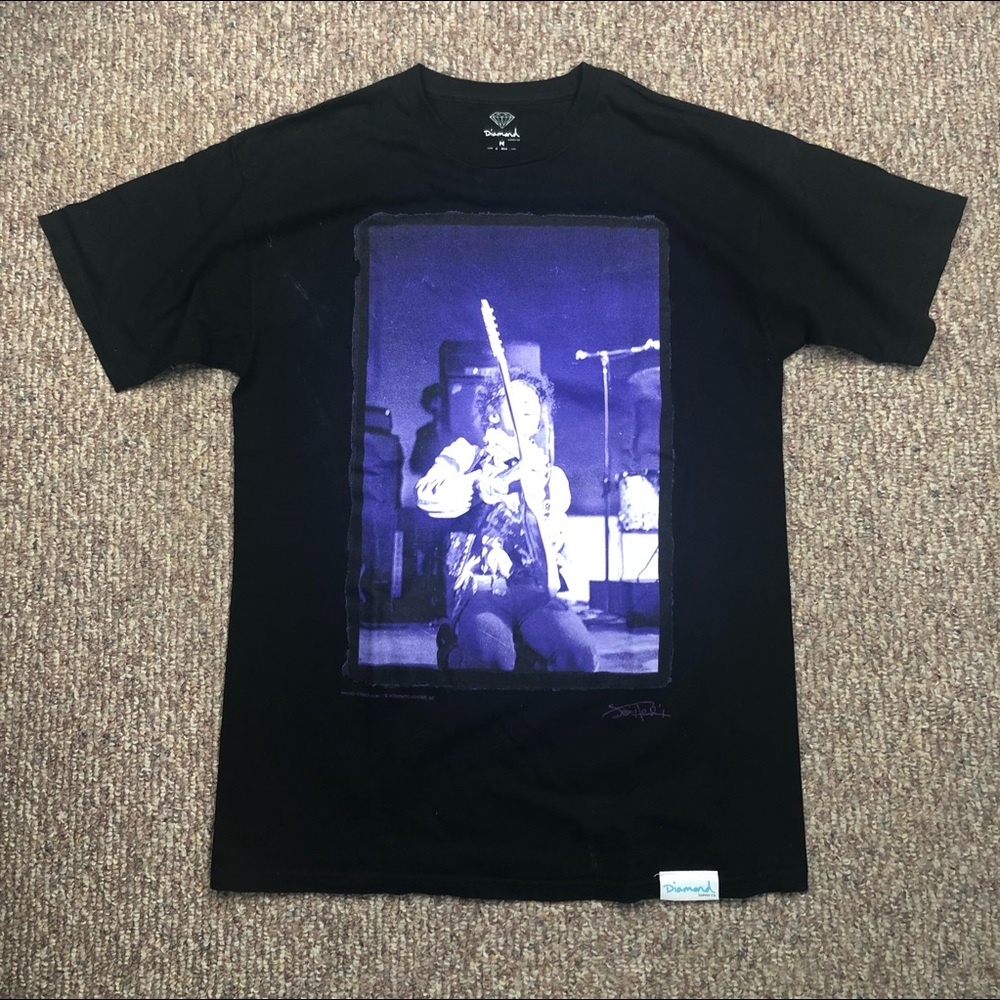 Diamond Supply Co x Jimi Hendrix Black Shirt